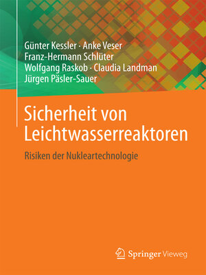 cover image of Sicherheit von Leichtwasserreaktoren